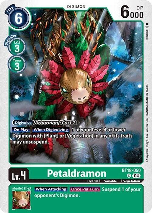 Petaldramon BT18-050 C (Release Special Booster 2.0) 