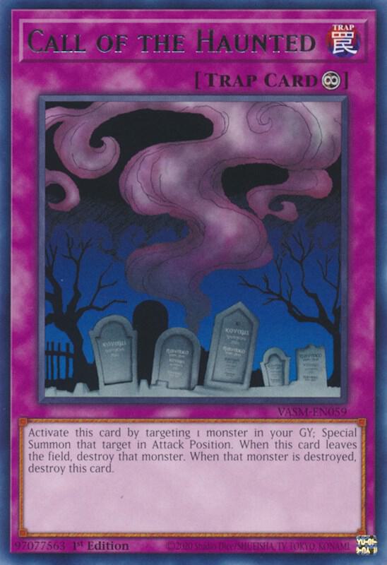 Call of the Haunted VASM-EN059 (Valiant Smashers)  - 1st Edition