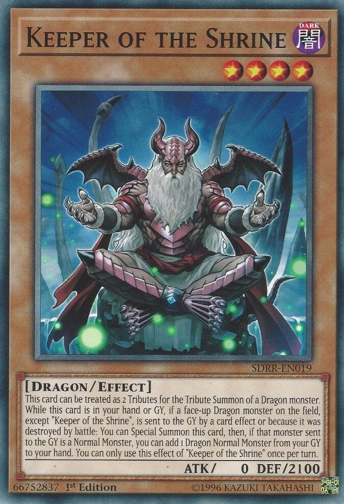 Keeper of the Shrine SDRR-EN019 (Structure Deck: Rokket Revolt)  - 1st Edition