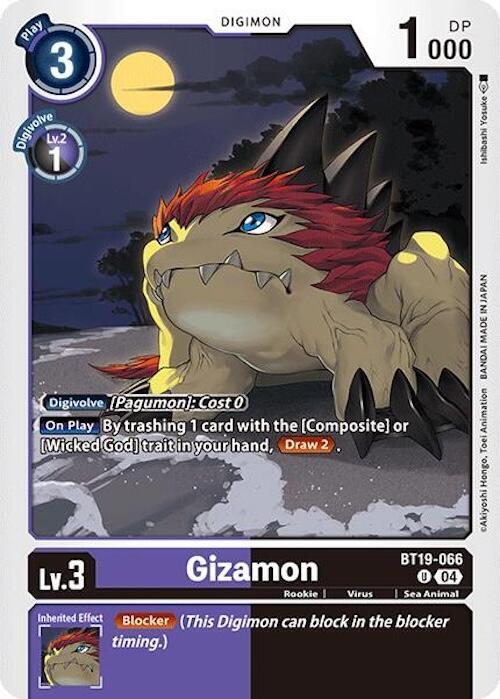Gizamon BT19-066 U (Release Special Booster 2.0) 