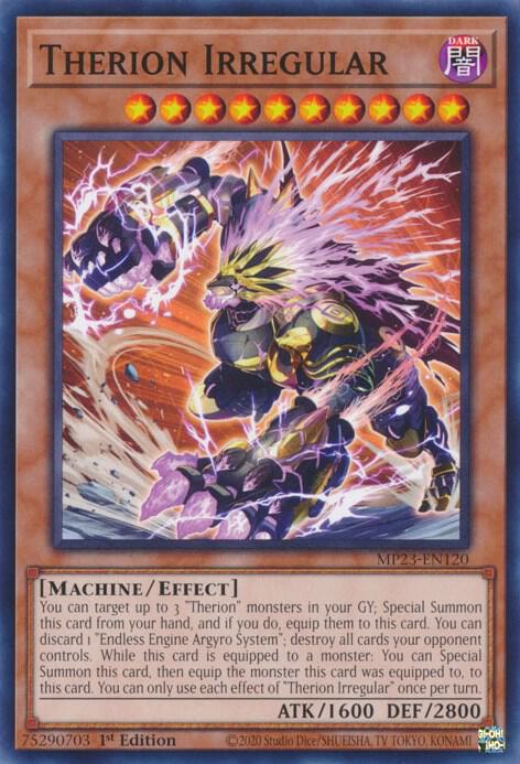 Therion Irregular MP23-EN120 (25th Anniversary Tin: Dueling Heroes Mega Pack)  - 1st Edition