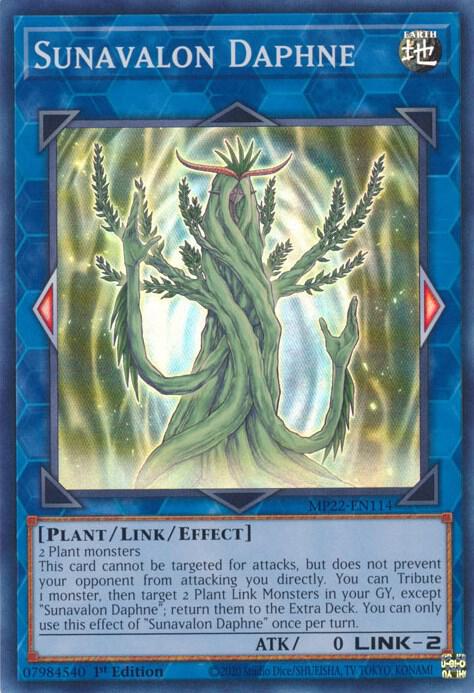 Sunavalon Daphne MP22-EN114 (2022 Tin of the Pharaoh's Gods)  - 1st Edition