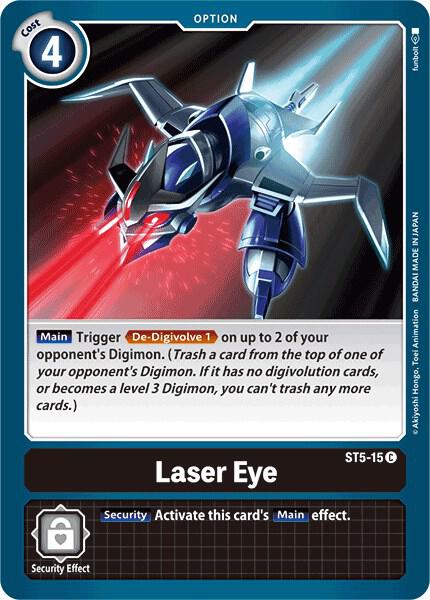 Laser Eye ST5-15 C (Starter Deck 05: Machine Black) 