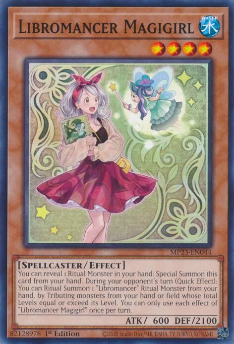Libromancer Magigirl MP23-EN044 (25th Anniversary Tin: Dueling Heroes Mega Pack)  - 1st Edition