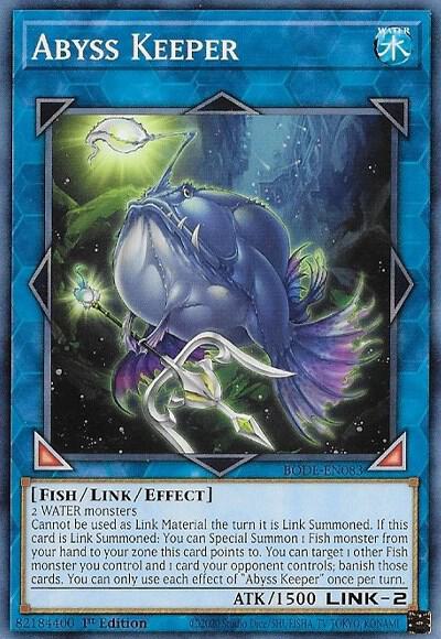 Abyss Keeper BODE-EN083 (Burst of Destiny)  - 1st Edition