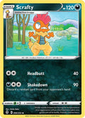 Scrafty 099/203 (SWSH07: Evolving Skies) 