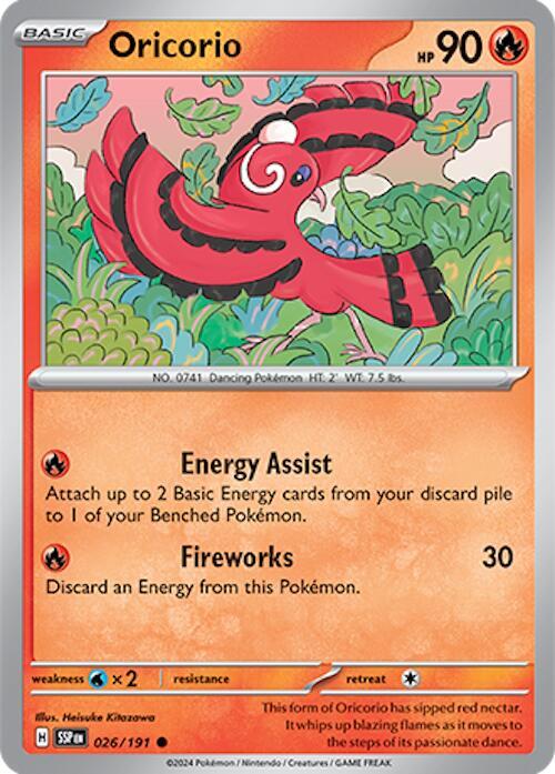 Oricorio 026/191 (SV08: Surging Sparks) 