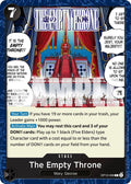 The Empty Throne OP13-099 (Carrying On His Will) 