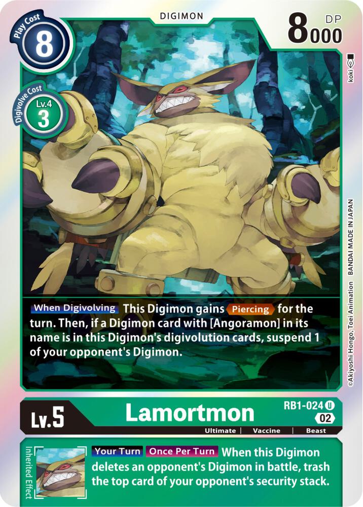 Lamortmon RB1-024 U (Resurgence Booster)  - Foil