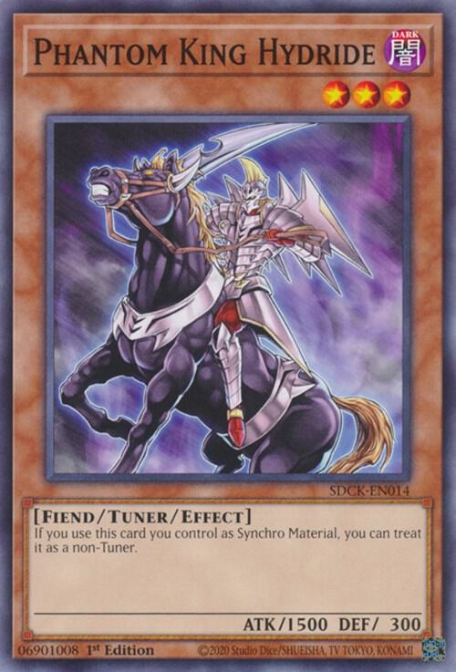 Phantom King Hydride SDCK-EN014 (Structure Deck: The Crimson King)  - 1st Edition