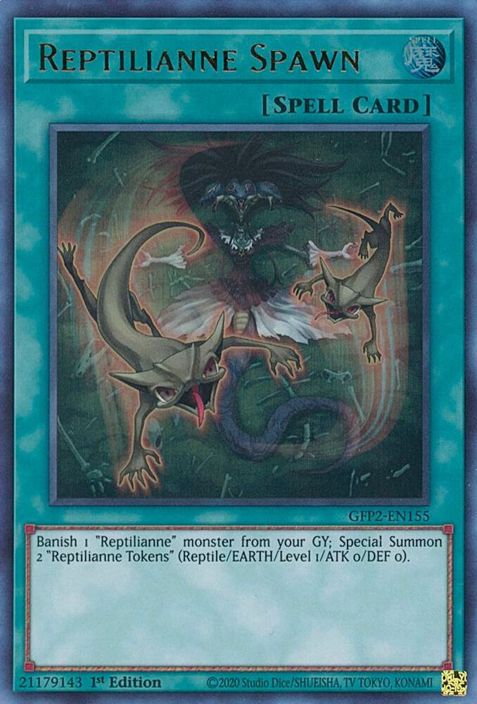 Reptilianne Spawn GFP2-EN155 (Ghosts From the Past: The 2nd Haunting)  - 1st Edition