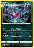 Toxicroak 166/264 (SWSH08: Fusion Strike) 