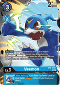 Veemon Alternate Art ST8-04 SR (Starter Deck 14: Beelzemon Advanced Deck Set)  - Foil