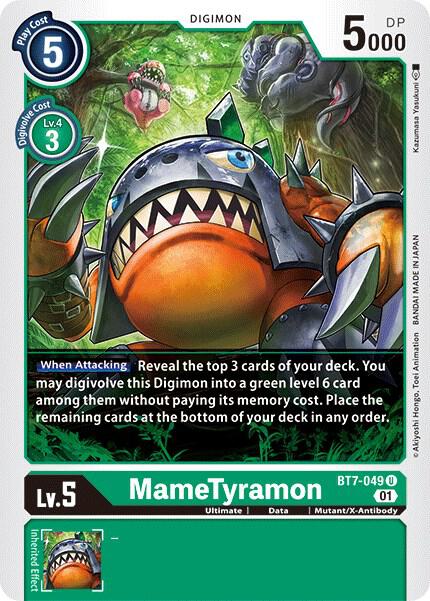 MameTyramon BT7-049 U (Next Adventure) 