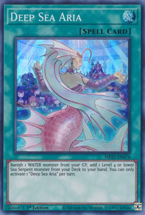 Deep Sea Aria MP21-EN076 (2021 Tin of Ancient Battles)  - 1st Edition