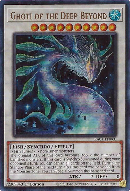 Ghoti of the Deep Beyond UR RA04-EN060 (Quarter Century Stampede)  - 1st Edition