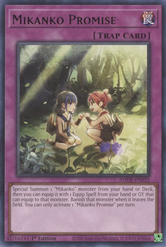 Mikanko Promise AMDE-EN035 (Amazing Defenders)  - 1st Edition