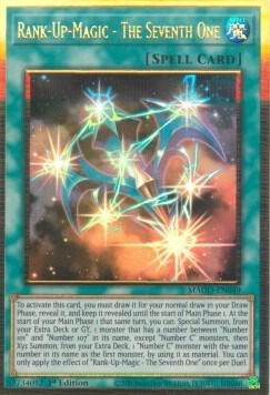 Rank Up Magic The Seventh One MAGO-EN049 (Maximum Gold)  - 1st Edition