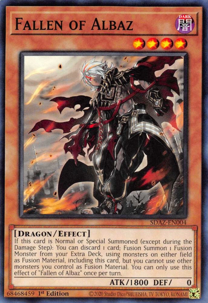 Fallen of Albaz SDAZ-EN004 (Structure Deck: Albaz Strike)  - 1st Edition
