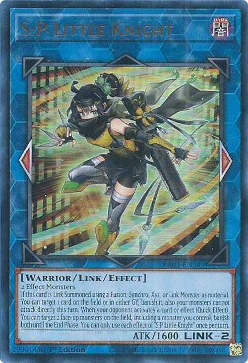 SP Little Knight UR RA03-EN049 (Quarter Century Bonanza)  - 1st Edition