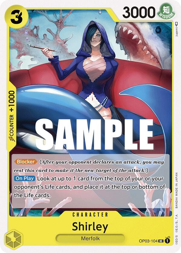 Shirley OP03-104 (Pillars of Strength) 