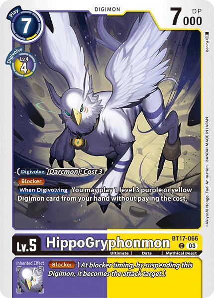 HippoGryphonmon BT17-066 C (Secret Crisis) 