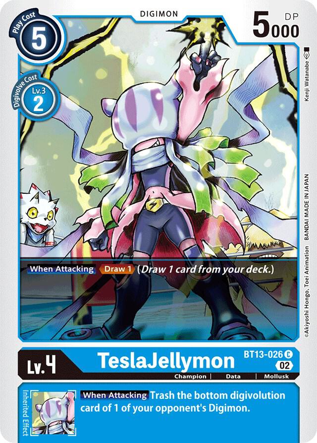 TeslaJellymon BT13-026 C (Versus Royal Knights) 