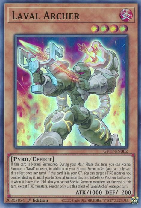Laval Archer GFTP-EN002 (Ghosts From the Past)  - 1st Edition