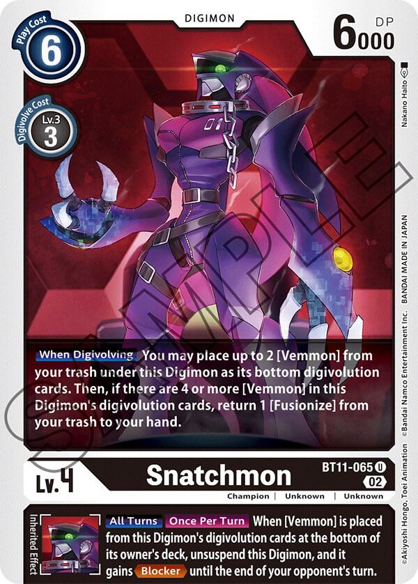 Snatchmon BT11-065 U (Dimensional Phase) 