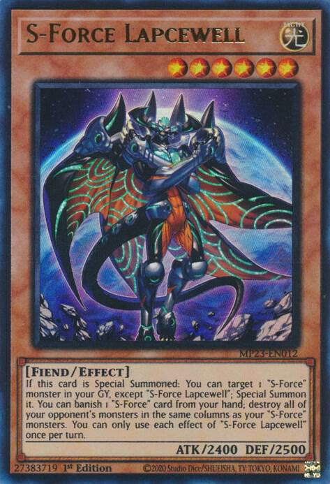 S Force Lapcewell MP23-EN012 (25th Anniversary Tin: Dueling Heroes Mega Pack)  - 1st Edition