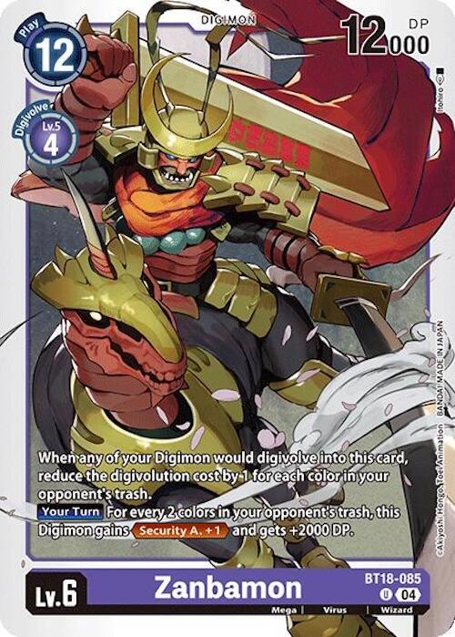 Zanbamon BT18-085 U (Release Special Booster 2.0) 