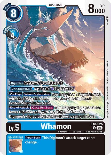 Whamon EX8-025 U (Chain of Liberation) 