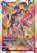 Agumon Bond of Bravery BT6-018 SR (Double Diamond)  - Foil