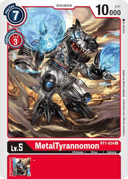 MetalTyrannomon BT1-024 C (Release Special Booster 1.0) 