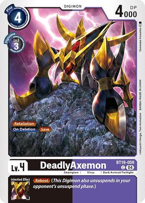 DeadlyAxemon BT19-059 C (Release Special Booster 2.0) 