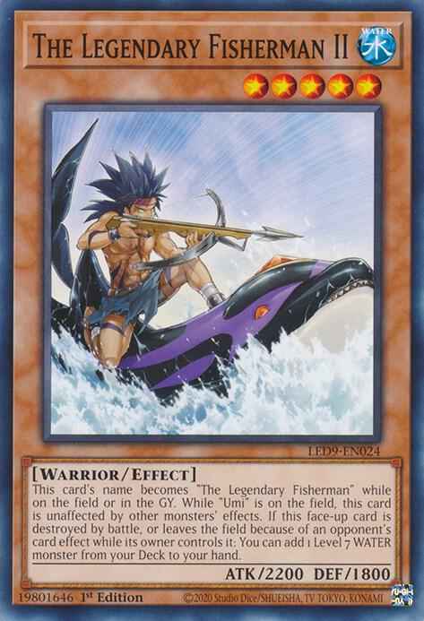 The Legendary Fisherman II LED9-EN024 (Legendary Duelists: Duels From the Deep)  - 1st Edition