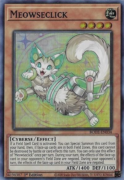 Meowseclick BODE-EN034 (Burst of Destiny)  - 1st Edition