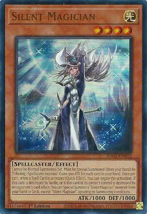 Silent Magician UR RA02-EN012 (25th Anniversary Rarity Collection II)  - 1st Edition