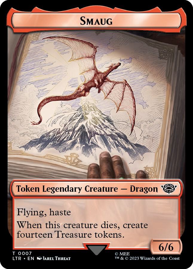 Smaug Token 7 (Universes Beyond: The Lord of the Rings: Tales of Middle-earth) 
