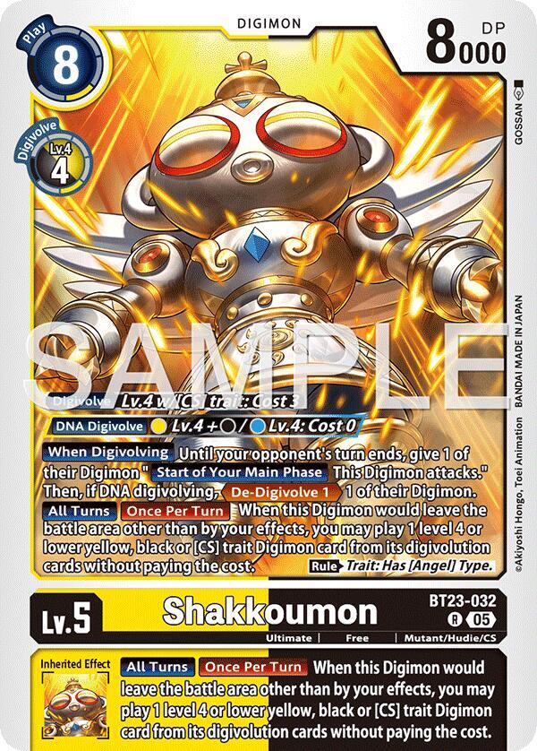 Shakkoumon BT23-032 R (Hackers' Slumber)  - Foil