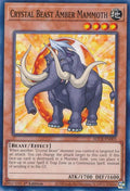 Crystal Beast Amber Mammoth SDCB-EN005 (Structure Deck: Legend of the Crystal Beasts)  - 1st Edition