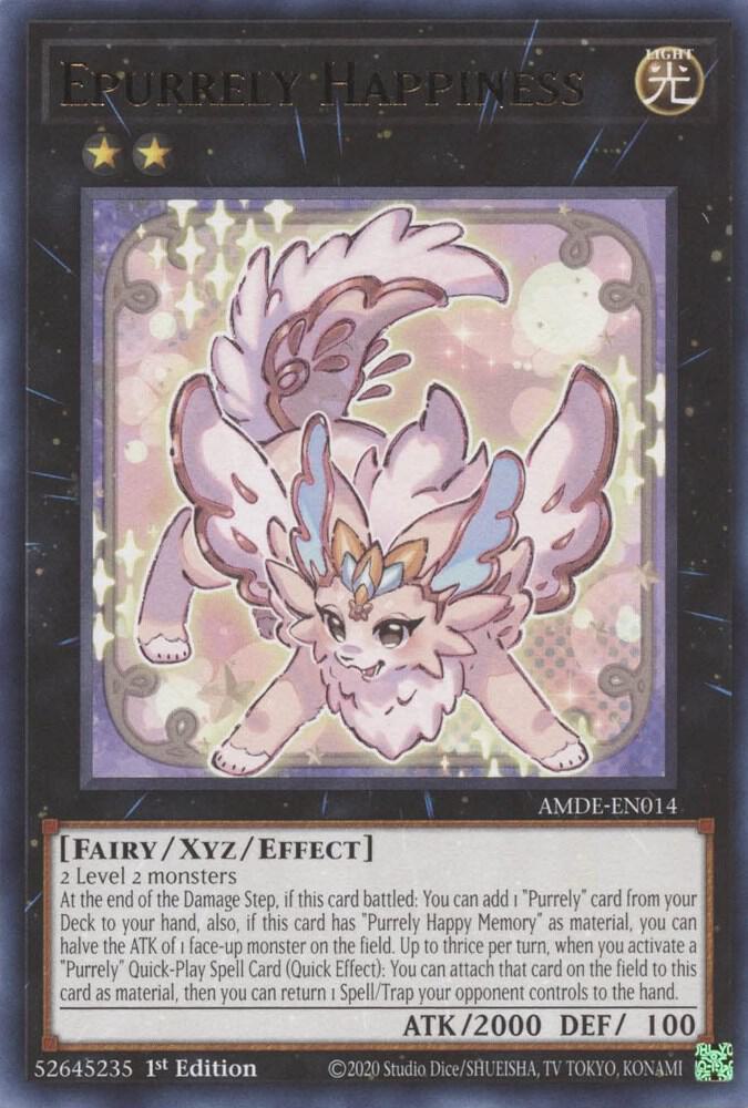 Epurrely Happiness AMDE-EN014 (Amazing Defenders)  - 1st Edition