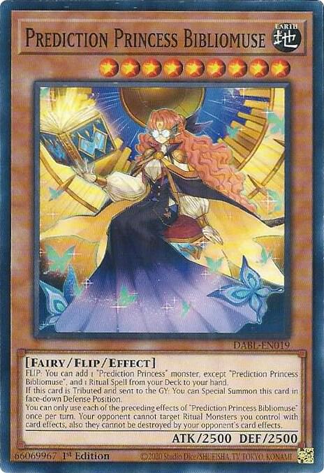 Prediction Princess Bibliomuse DABL-EN019 (Darkwing Blast)  - 1st Edition