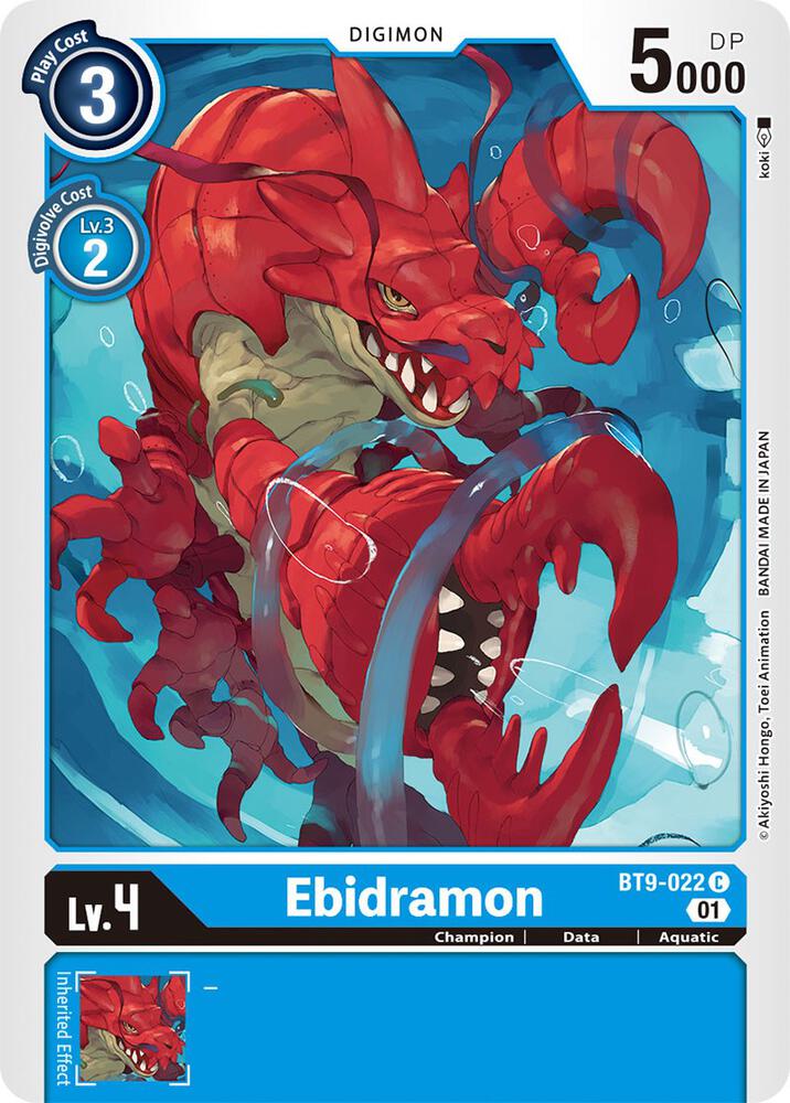 Ebidramon BT9-022 C (X Record) 