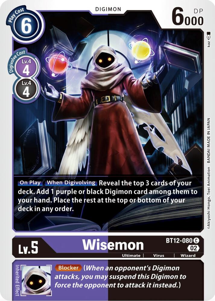 Wisemon BT12-080 C (Across Time) 