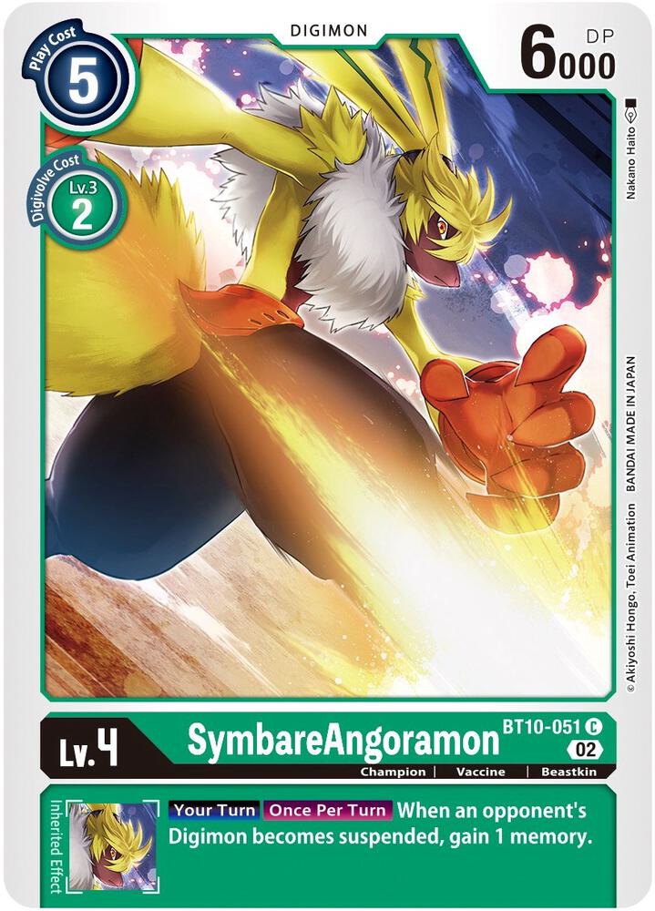 SymbareAngoramon BT10-051 C (Xros Encounter) 