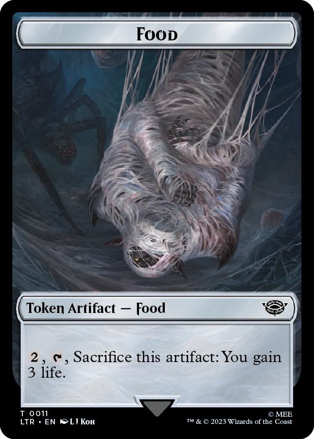 Food Token 0011 11 (Universes Beyond: The Lord of the Rings: Tales of Middle-earth) 