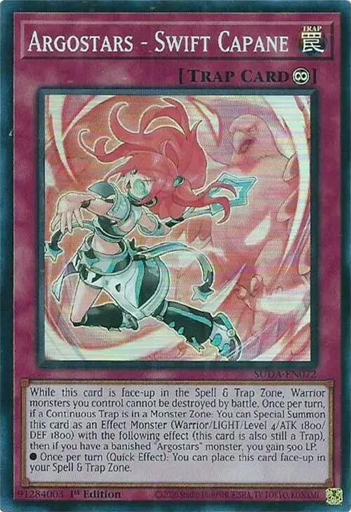 Argostars - Swift Capane SUDA-EN072 (Supreme Darkness)  - 1st Edition