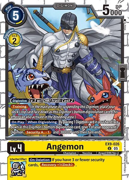 Angemon EX9-026 U (Versus Monsters) 