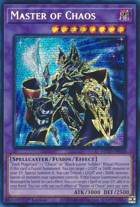 Master of Chaos MP23-EN018 (25th Anniversary Tin: Dueling Heroes Mega Pack)  - 1st Edition
